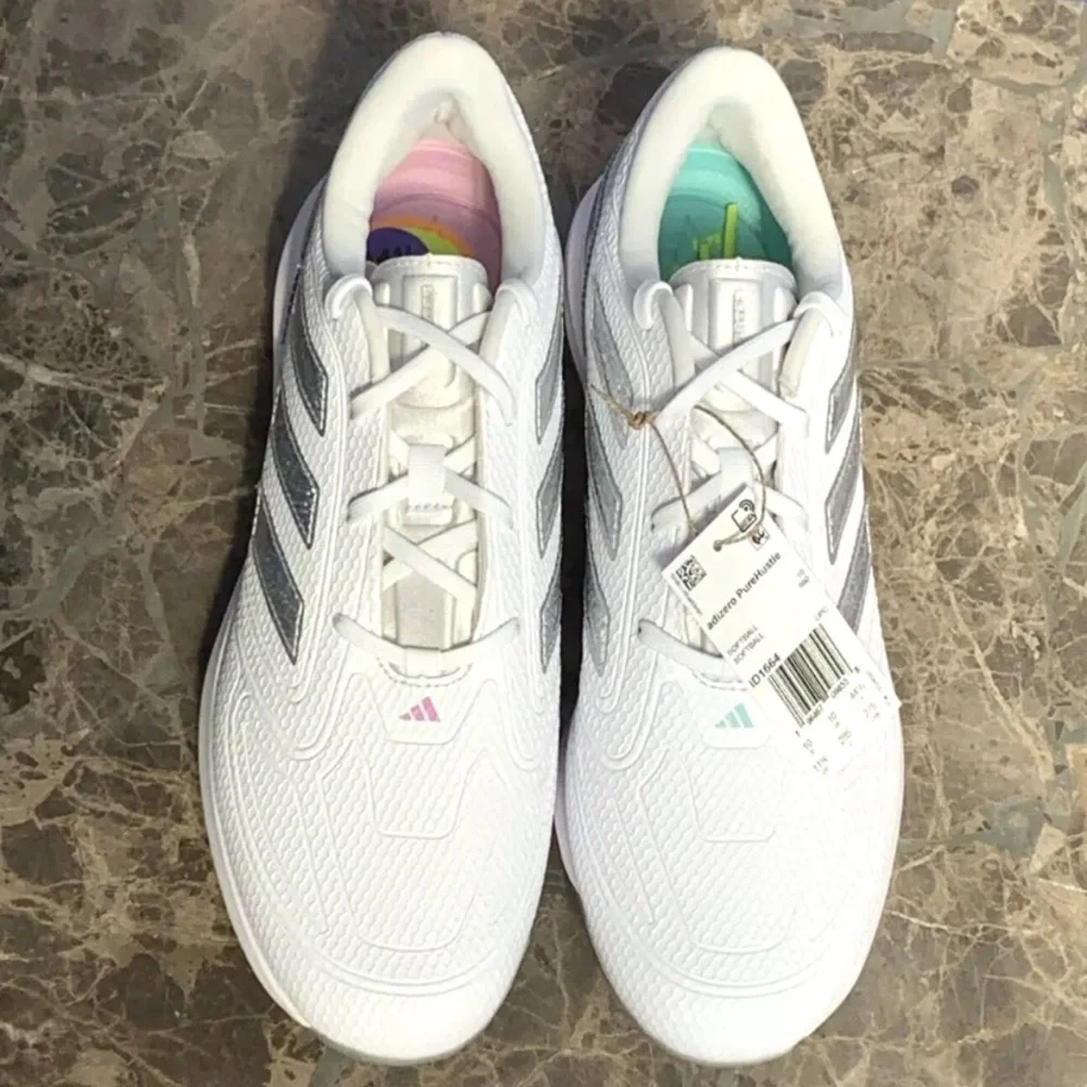 adidas Womens Adizero PureHustle 3 Sis Bates Cleats Softball Size 11.5 ID1664 - Picture 6 of 16